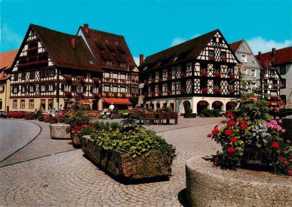 Gengenbach Ortspartie Marktplatz