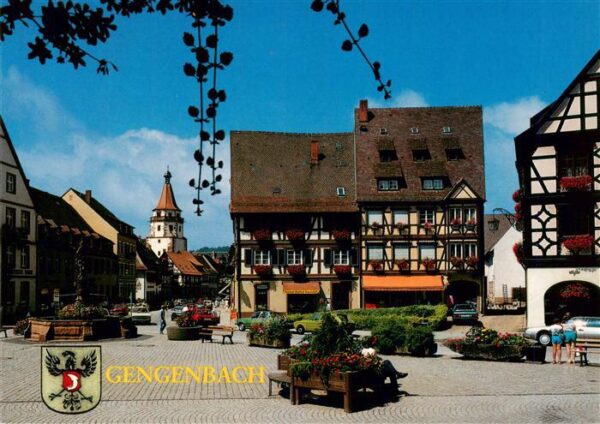 Gengenbach Marktplatz mit Niklasturm