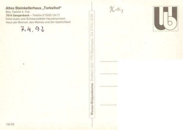 Gengenbach Torkelhof und Torkelkeller Gastraeume – Bild 2