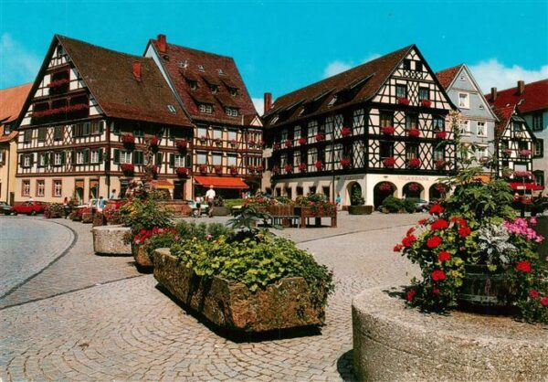 Gengenbach Marktplatz Brunnen
