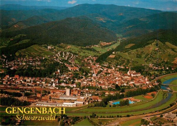 Gengenbach Fliegeraufnahme