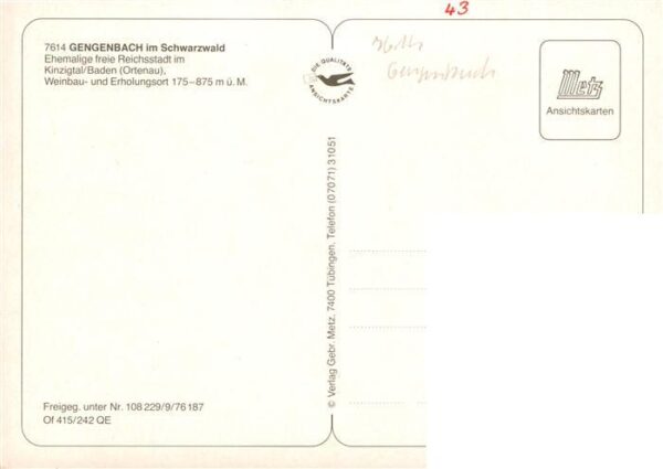 Gengenbach Fliegeraufnahme – Bild 2