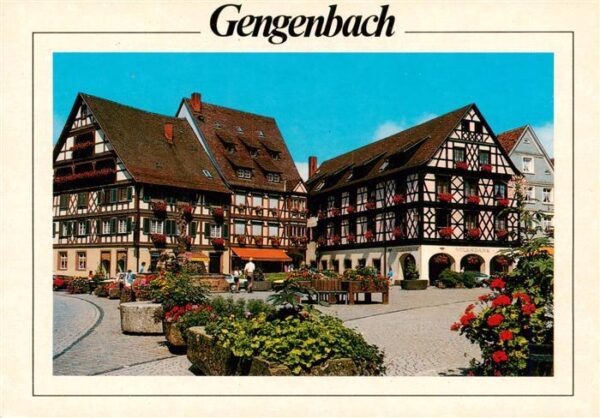 Gengenbach Marktplatz Brunnen