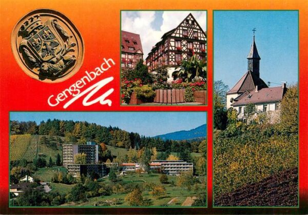 Gengenbach Fachwerkhaeuser Kirche Panorama