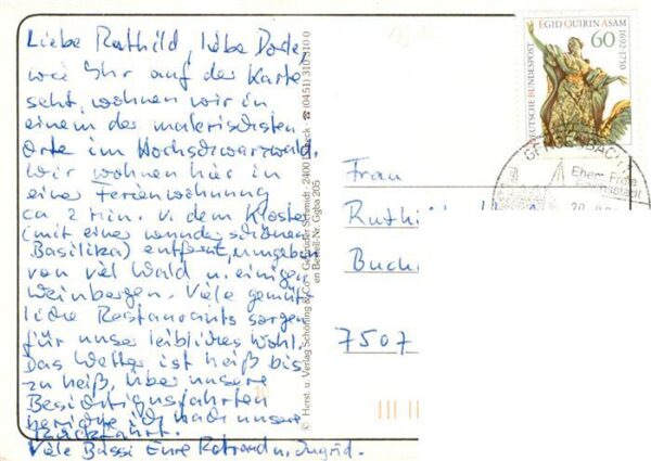 Gengenbach Markt Brunnen und Obertor – Bild 2
