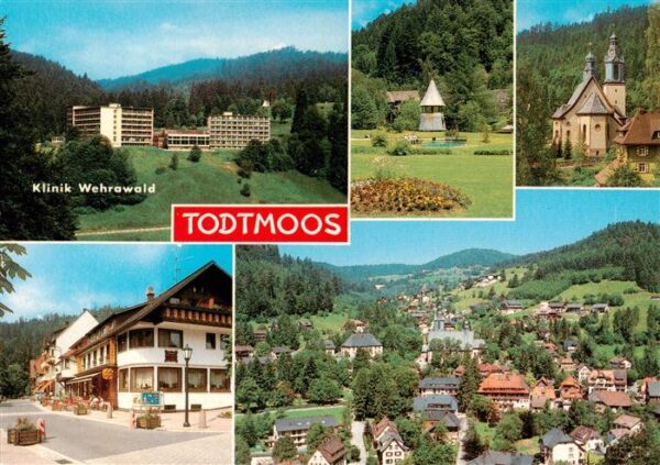 Todtmoos Klinik Wehrawald Torturm Kirche Ortspartien