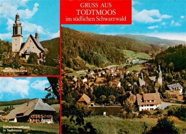 Todtmoos Wallfahrtskirche Schwarzwaldhaus Panorama