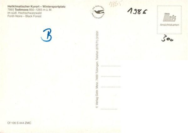 Todtmoos Wehratal Panorama Rabenschlucht Strick und Weg Hinter Todtmoos Josefs K – Bild 2