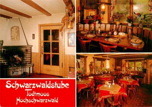 Todtmoos Schwarzwaldstube Hotel Restaurant Gastraeume