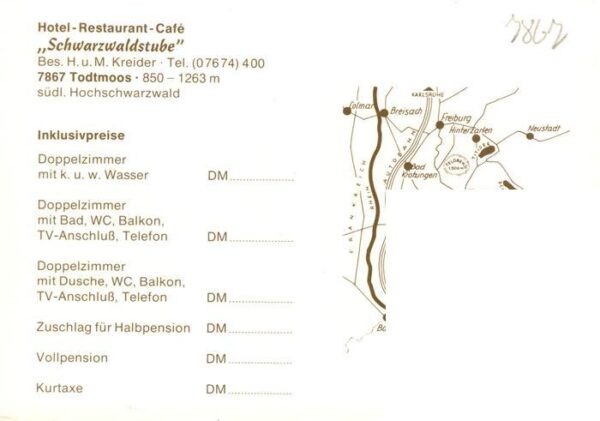 Todtmoos Hotel Restaurant Schwarzwaldstube Panorama – Bild 2