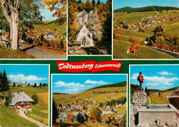 Todtnauberg Panorama Wasserfall Schwarzwaldhaus Brunnen