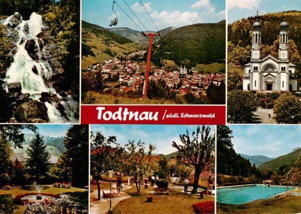 Todtnau Wasserfall Sessellift Kirche Park Minigolf Schwimmbad
