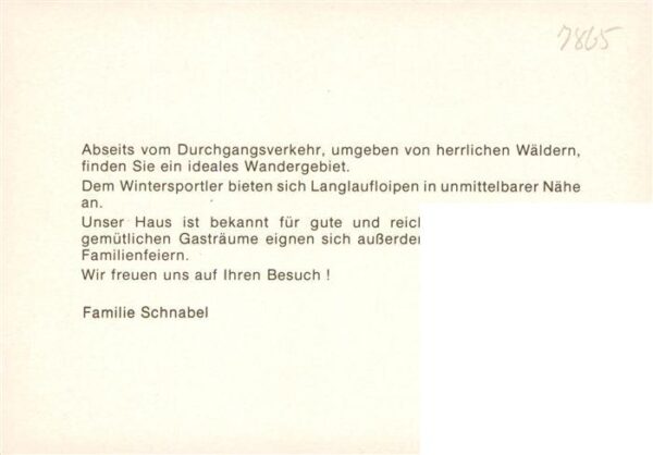 Schwarzenbach Todtmoos Winterpanorama – Bild 2