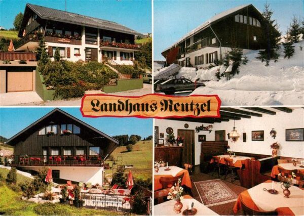 Todtnauberg Landhaus Reutzel Terrasse Gastraum