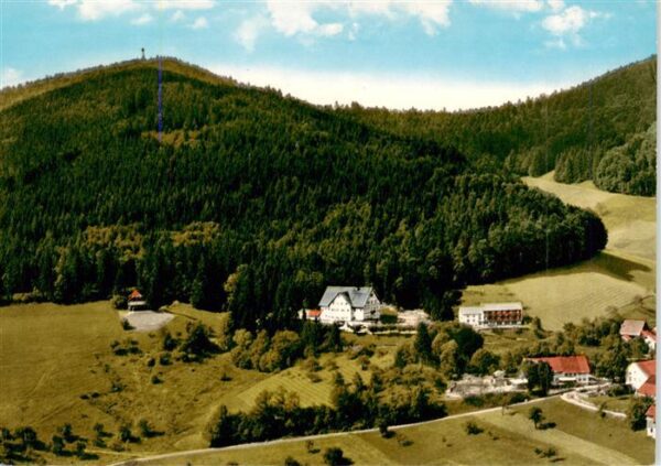 Schweigmatt Schopfheim Fliegeraufnahme mit Erholungsheim
