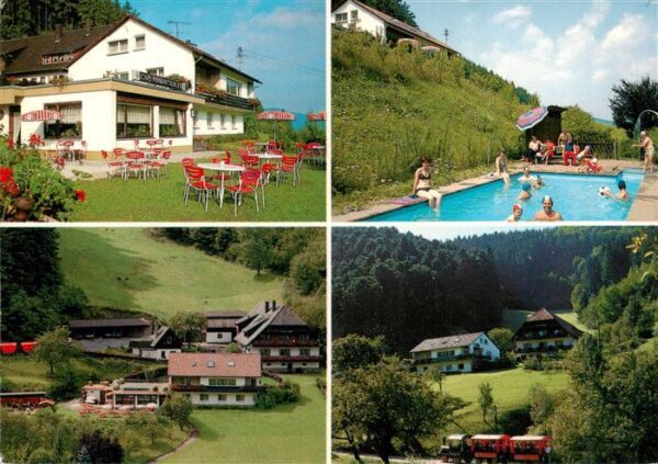 Muehlenbach Wolfach Kinzigtal Baden Restaurant Café Pension Talblick Swimming Po