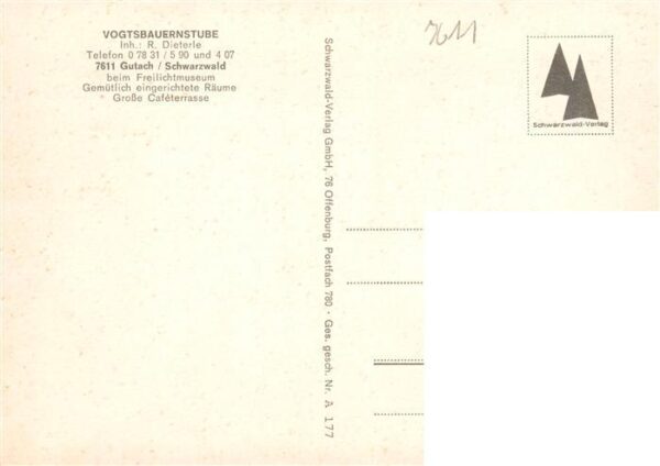 Gutach Schwarzwald Vogtsbauernstube – Bild 2