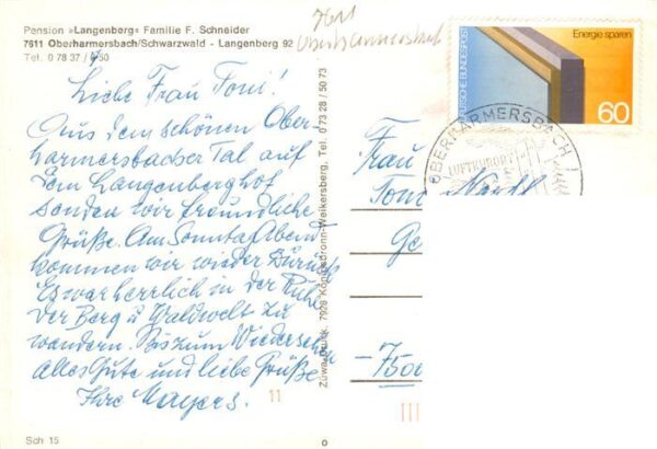 Oberharmersbach Pension Langenberg im Schwarzwald – Bild 2