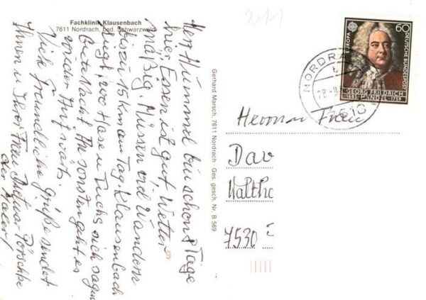 Nordrach Fachklinik Klausenbach Luftkurort Schwarzwald – Bild 2