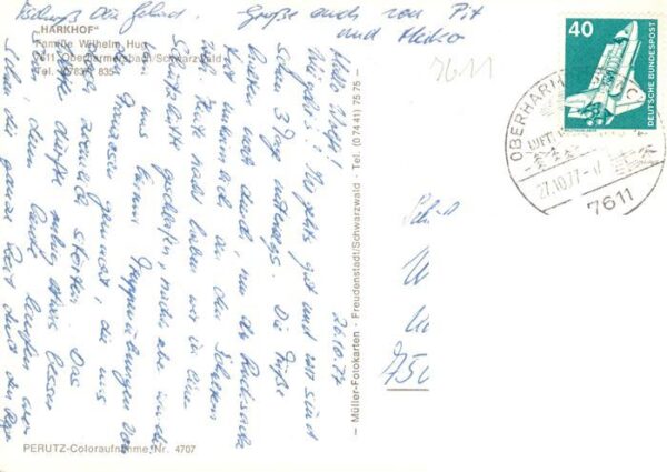 Oberharmersbach Harkhof Gastraum Landschaftspanorama Schwarzwald – Bild 2