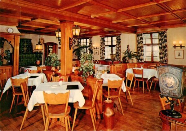 Steinach Kinzigtal Schwarzwald Hotel Schwarzer Adler Gaststube