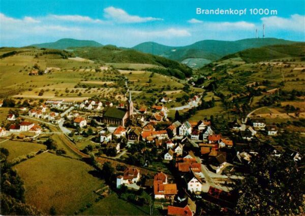 Oberharmersbach Panorama Luftkurort im Schwarzwald
