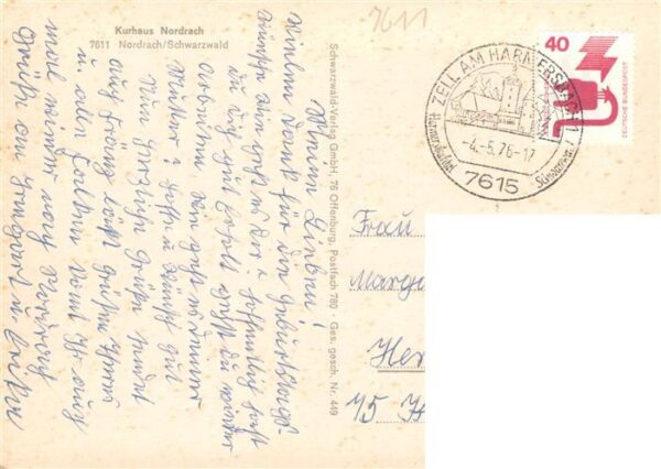 Nordrach Kurhaus Luftkurort im Schwarzwald – Bild 2