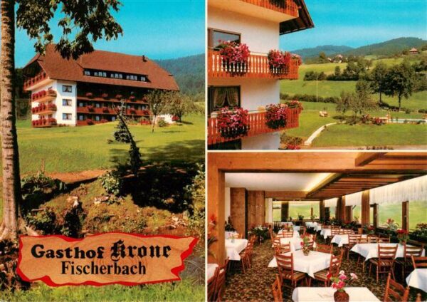 Fischerbach Kinzigtal Gasthof Krone Gastraum