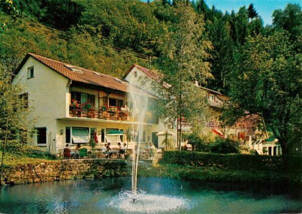 Loecherberg Oberharmersbach Hotel Pension Schwarzwald Idyll Fontaene