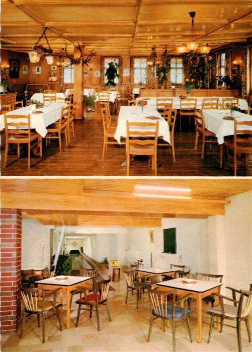 Gutach Schwarzwald Gasthof Pension Linde Gastraeume
