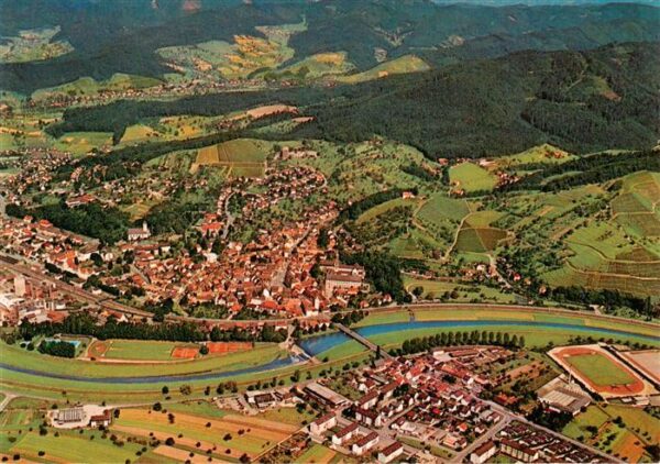 Gengenbach Fliegeraufnahme