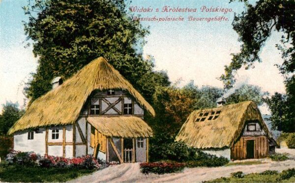 Polen Poland Russisch polnische Bauerngehoefte