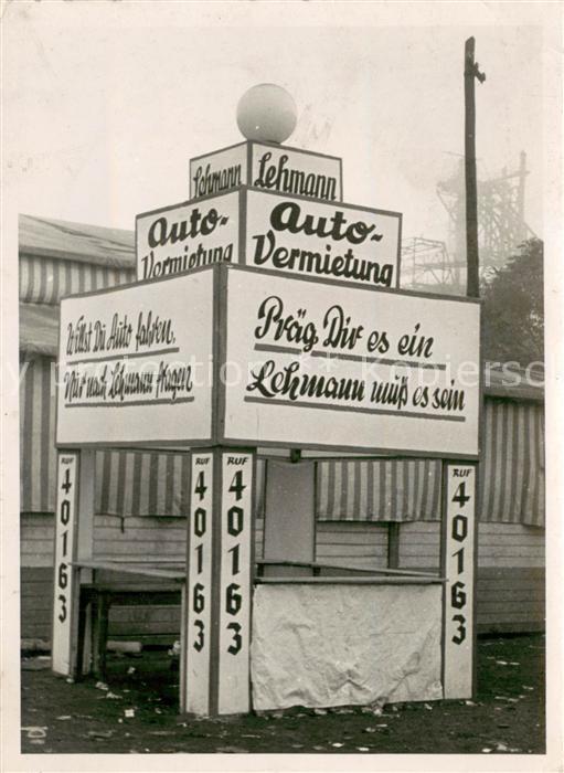 Dortmund Werbung Taxi Lehmann