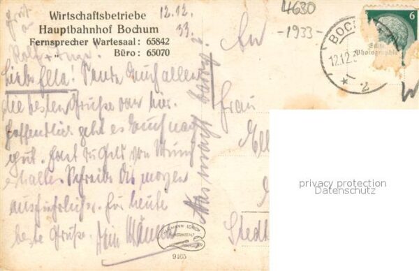 Bochum Parkhotel Stadtpark Rathaus Strassenbahn – Bild 2