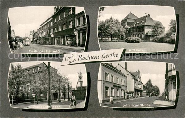 Gerthe Castroper Hellweg - Amtshaus - Lothringer Strasse - Zeche Lothringer