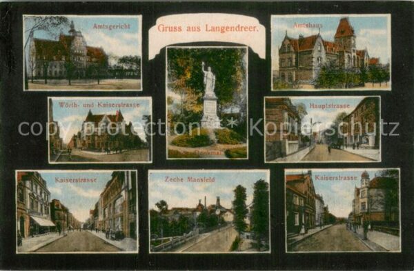 Langendreer Zeche Mansfeld - Amtsgericht - Amtshaus