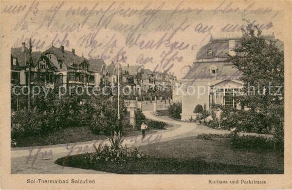 Bad Salzuflen Kurhaus u. Parkstrasse