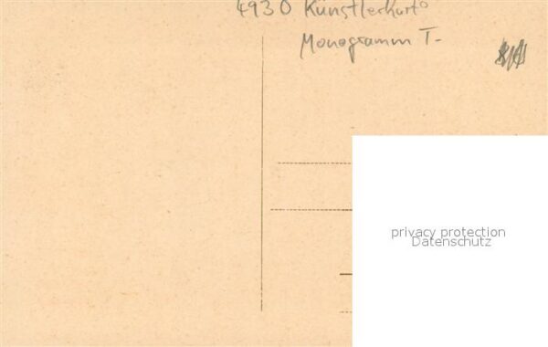 Detmold Krumme-Strasse Kuenstlerkarte – Bild 2