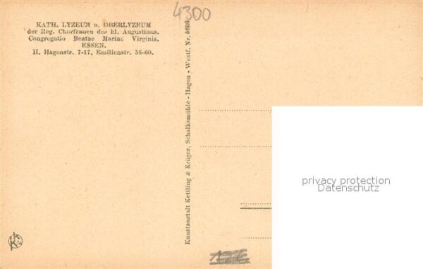 Essen  Ruhr Kath. Lyzeum u. Oberlyzeum Turnen-im-Freien – Bild 2