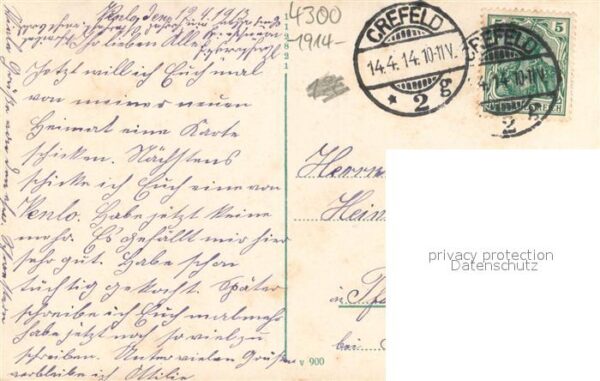 Essen  Ruhr Hauptverwaltunsgebaede d Firma Krupp Akt.Ges. – Bild 2