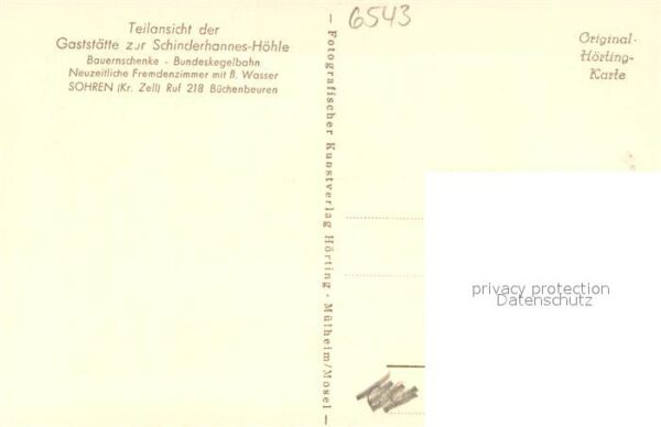 Sohren Gaststaette zur Schinderhannes-Hoehle Rebellen-Bar – Bild 2