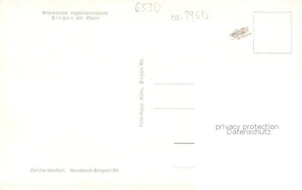 Bingen Rhein Rheinische Ingenieurschule Aussenansicht – Bild 2