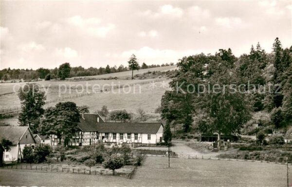 Hunswinkel Gasthaus und Pension Vollmerhaus Fachwerkhaus