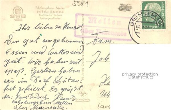 Balve Erholungsheim Mellen – Bild 2