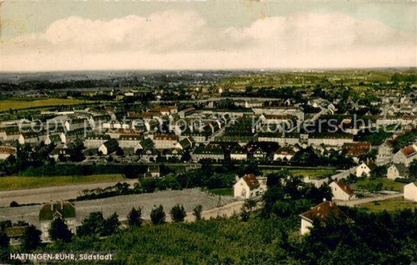Hattingen Ruhr Gesamtansicht Suedstadt