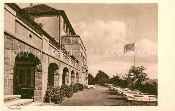 Bredenscheid Hattingen Haus Friede Erholungsheim Vorplatz