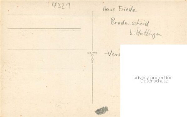 Bredenscheid Hattingen Haus Friede Versammlungssaal – Bild 2