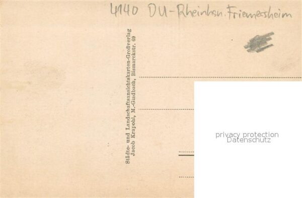 Friemersheim Duisburg Kruppsches Berta-Krankenhaus Aussenansicht – Bild 2