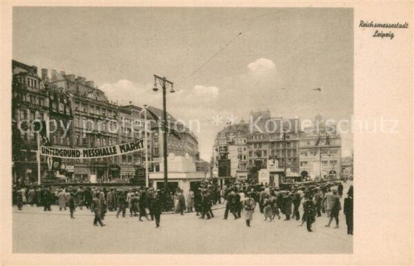 Leipzig Untergrund-Messhalle Markt