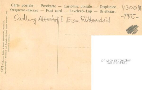 Ruettenscheid Kolonie Altenhof – Bild 2